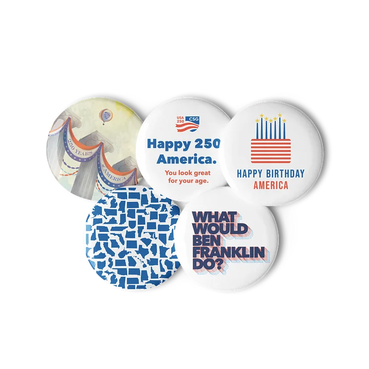 Stick With Democracy — Button Set product image (2)