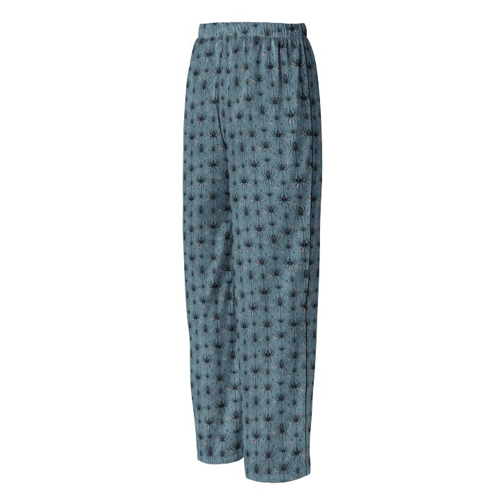 Spooky Spiders Halloween Pajama Pants in Soft Indigo product image (2)