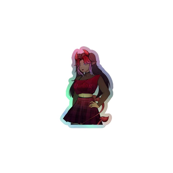 Darling Holographic Sticker Sheet product image (1)