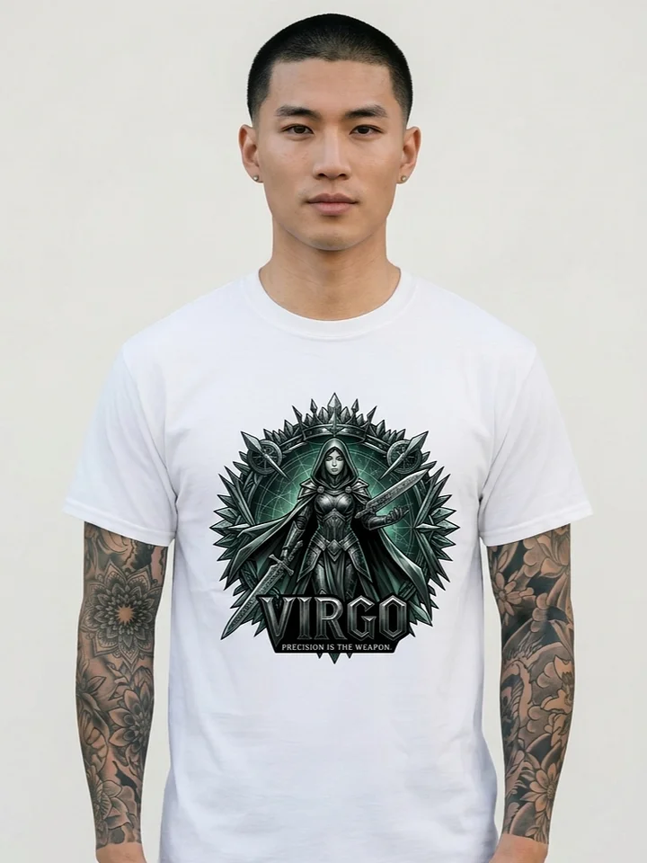 Virgo Zodiac Gothic Streetwear Graphic Tee product image (45)