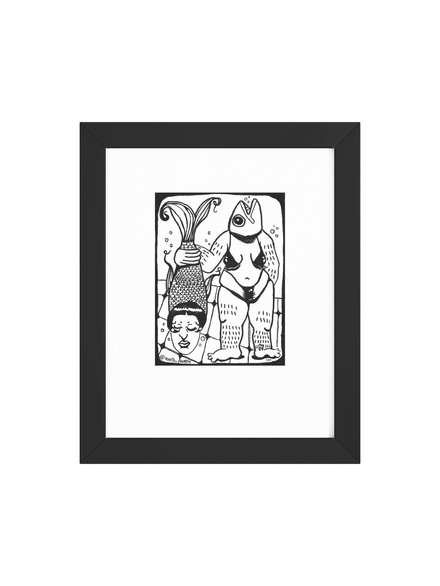 FRAMED GOTCHA PRINT product image (41)