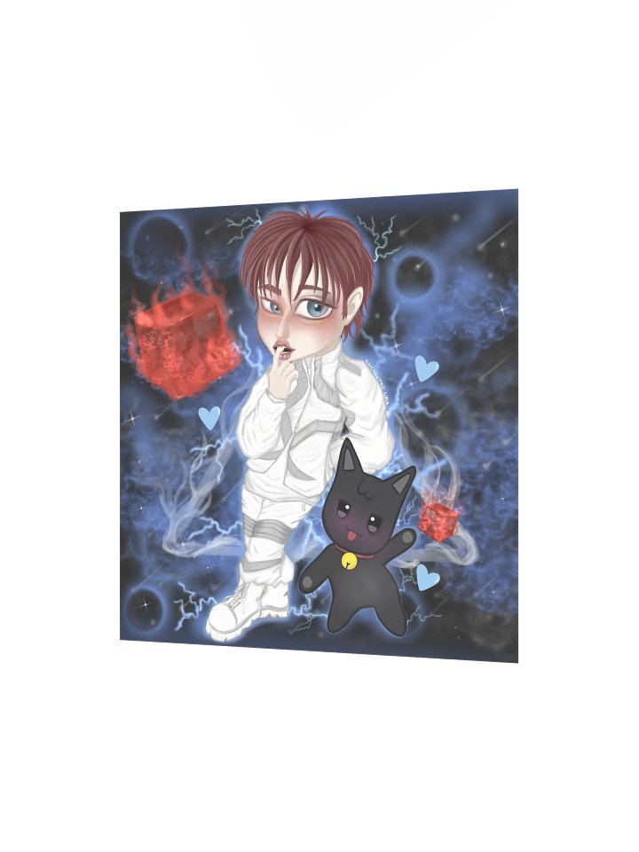 Wooyoung Fanart Square Poster - Ateez product image (5)