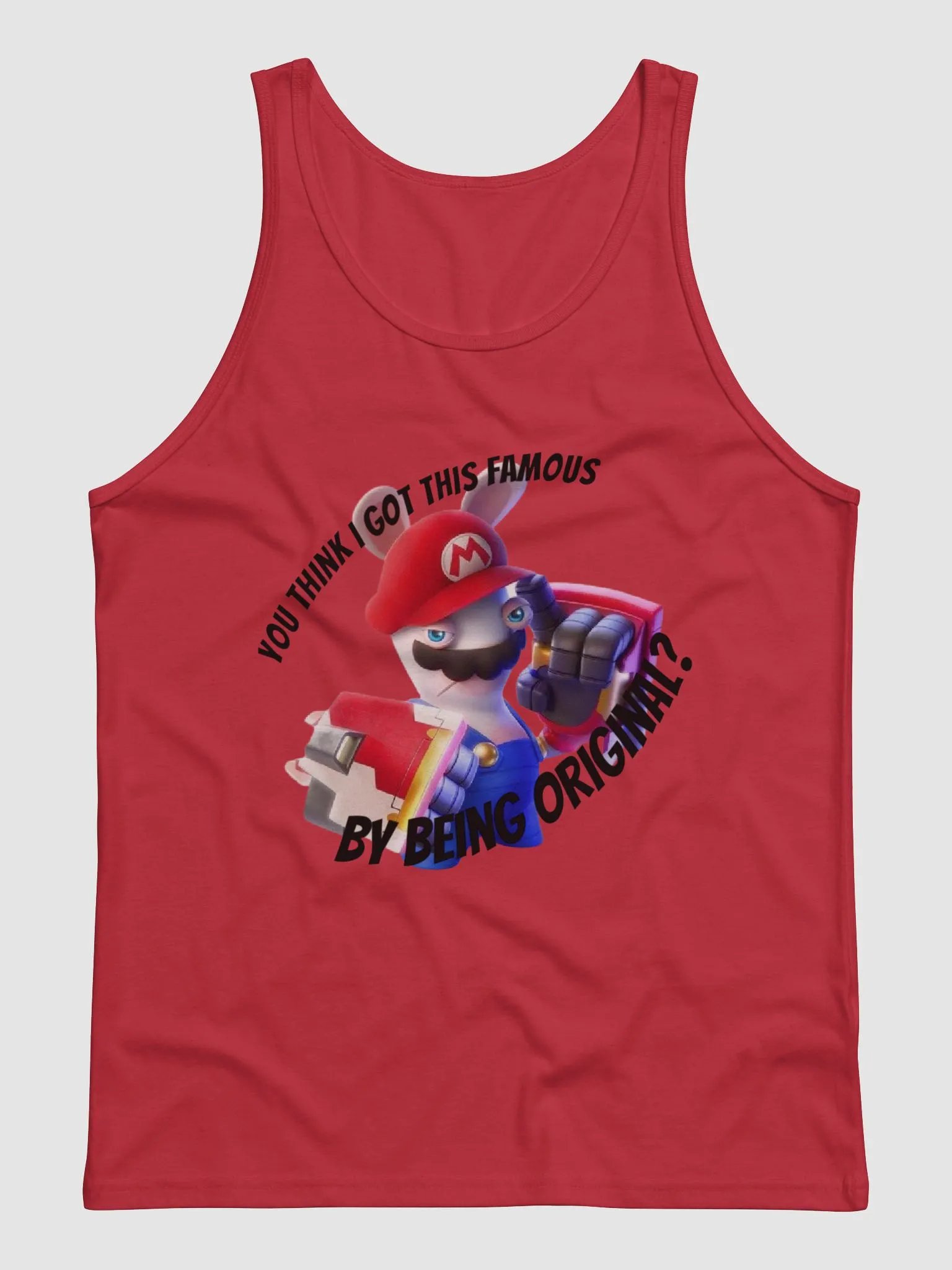 Rabbid Mario tank top product image (2)