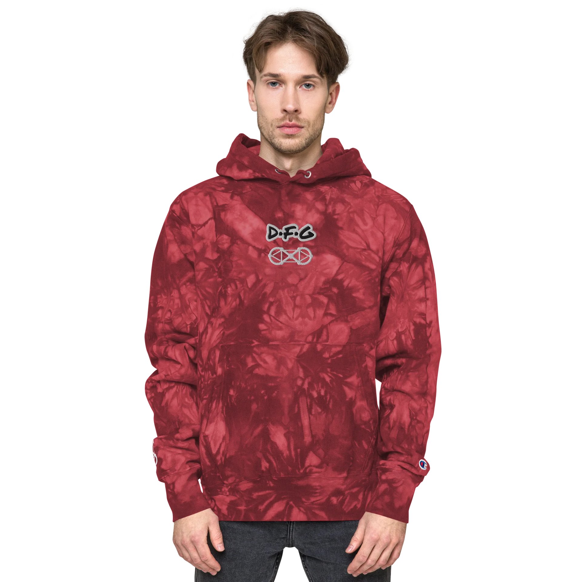 DFGxChamps Tye dye hoodie product image (30)