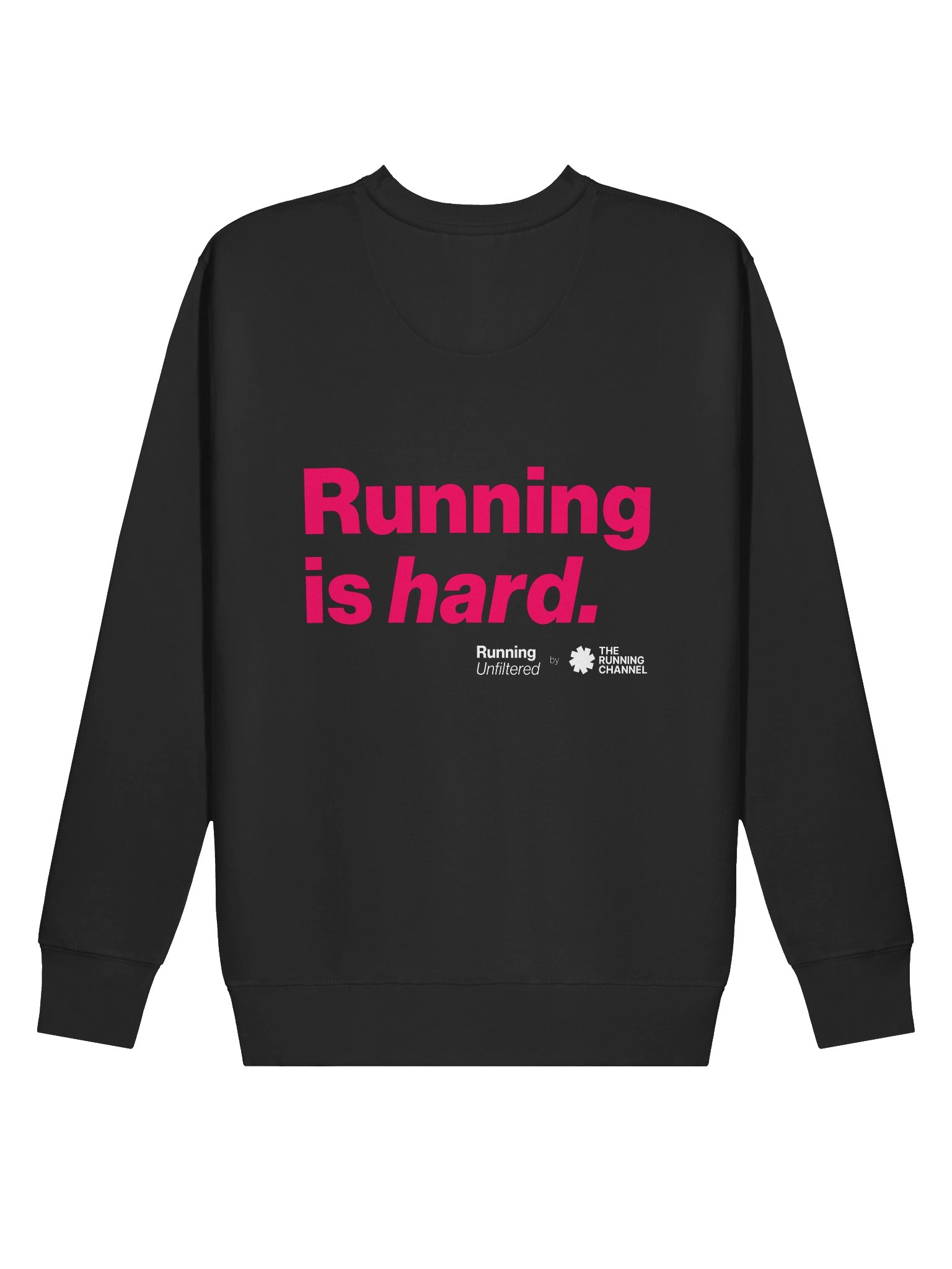 Running is hard sweatshirt product image (1)
