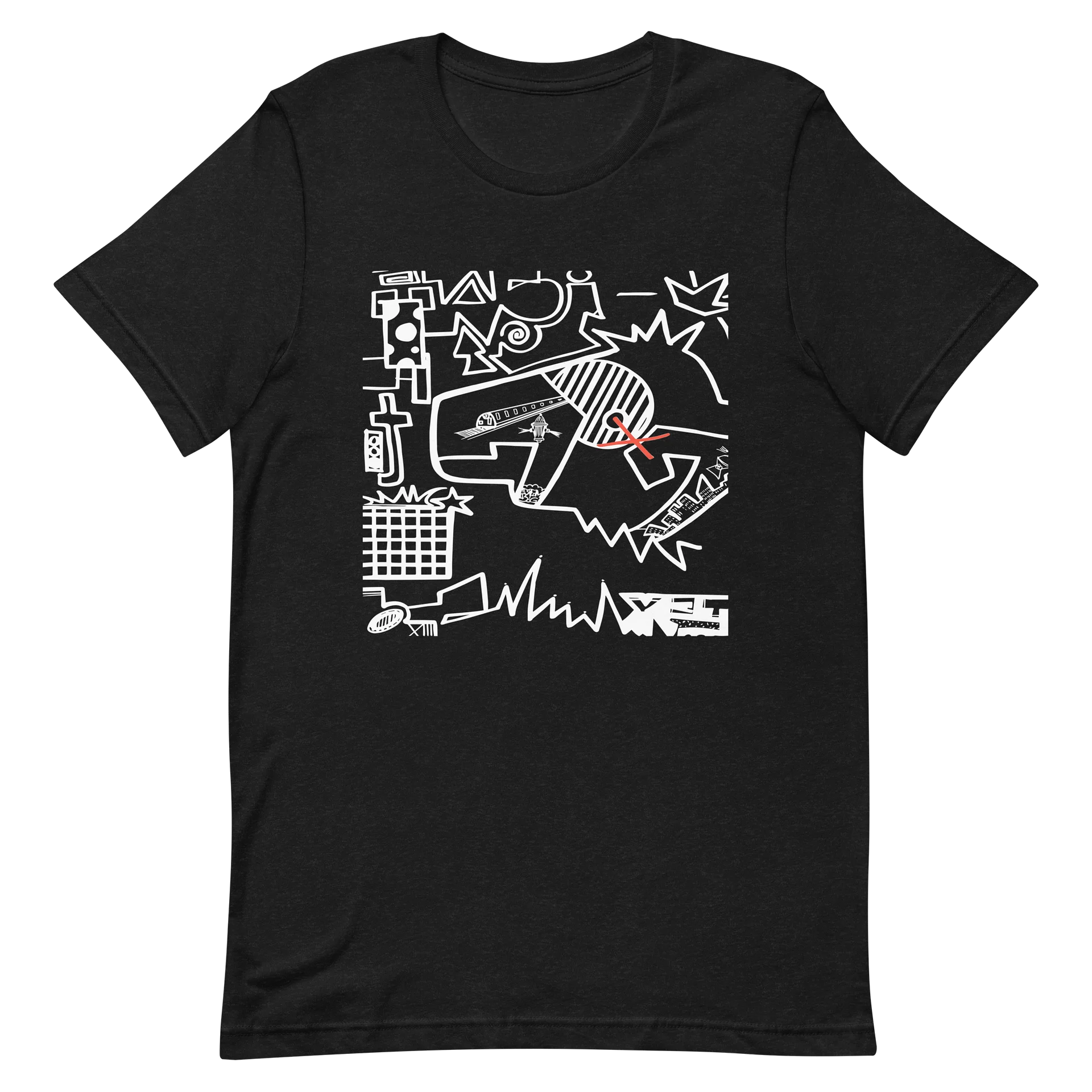 The King Short-Sleeve Unisex T-Shirt Black product image (1)