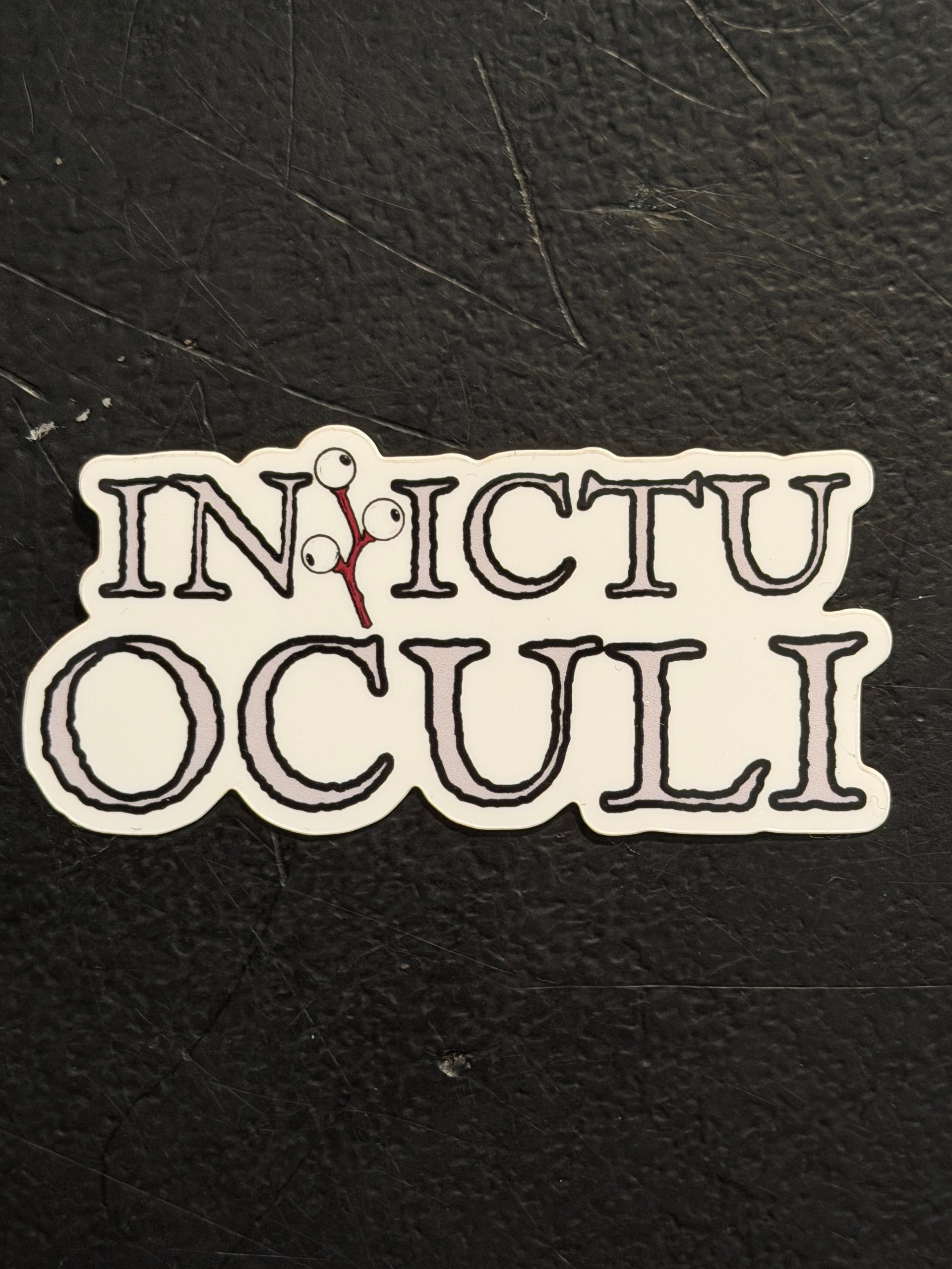 Don’t Blink ~ In Ictu Oculi Sticker product image (1)