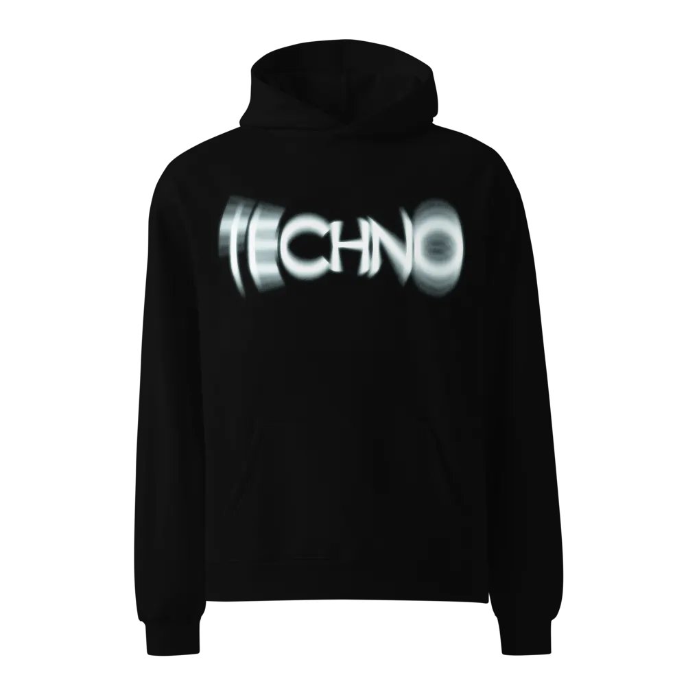 TECHNO Oversized Hoodie product image (4)