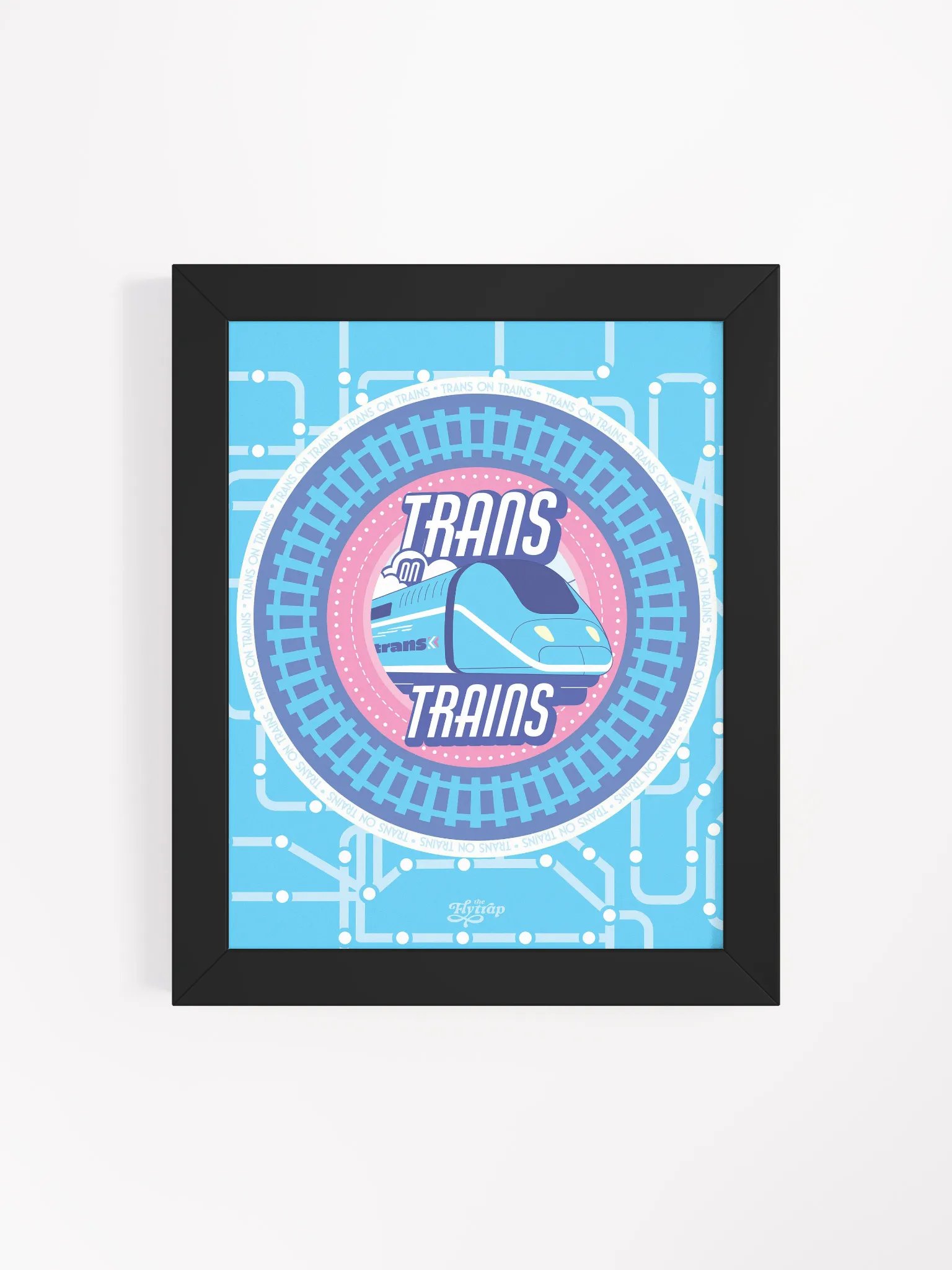 Trans on Trains 8x10 framed poster product image (11)
