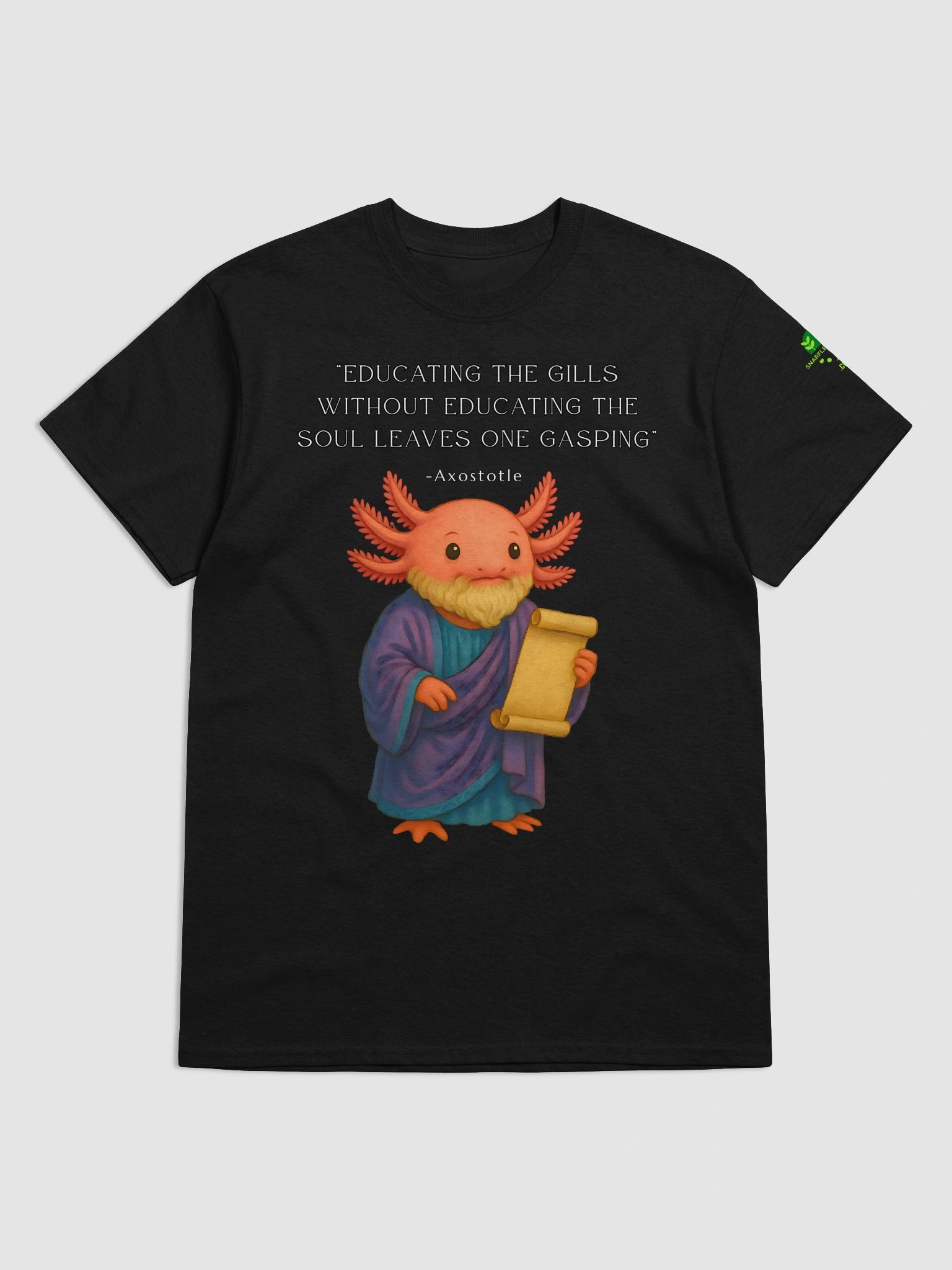 Axostotle - Educating the Gills Axolotl Aristotle Philosophy Shirt product image (5)