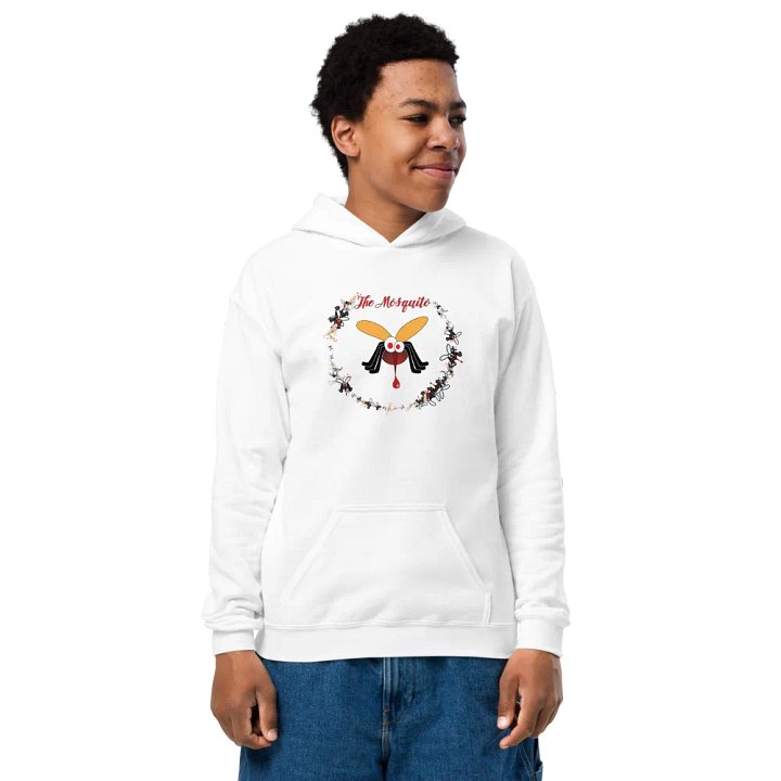 Bite Me! Kids Mosquito Graphic Hoodie product image (1)