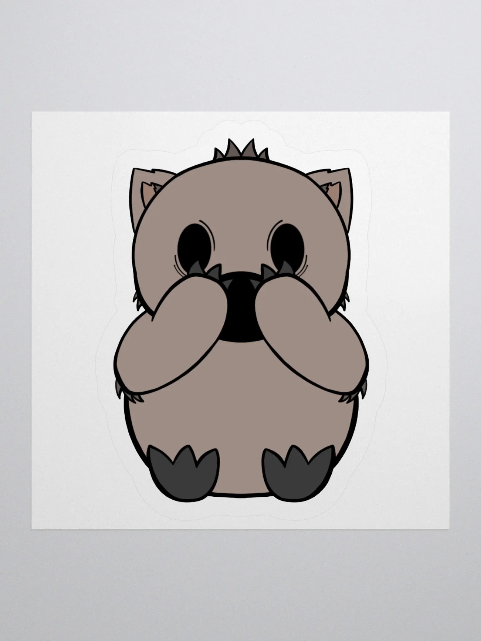 Soulless Wombat Sticker product image (1)