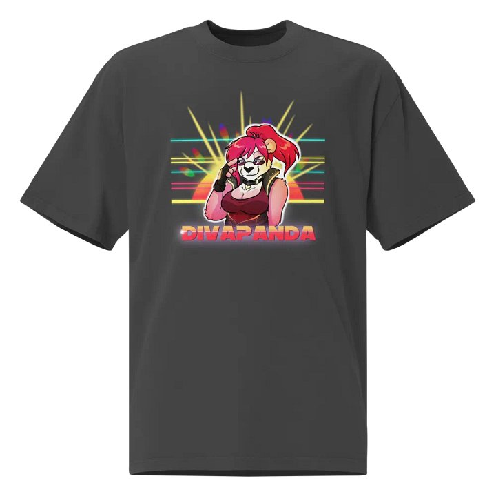 "Divapanda" T Shirt (Oversized!) product image (1)