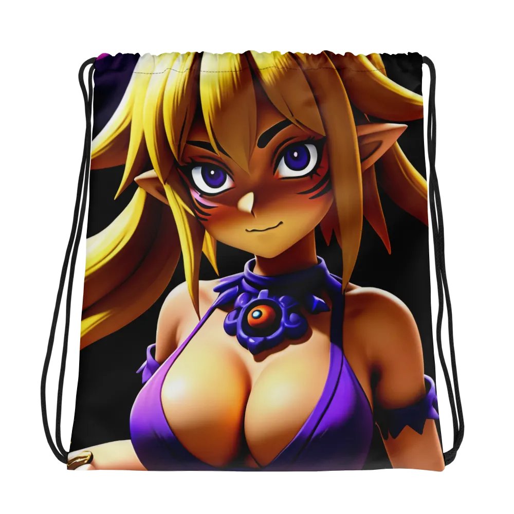 Enchanting Elf All-Over Drawstring Bag product image (1)