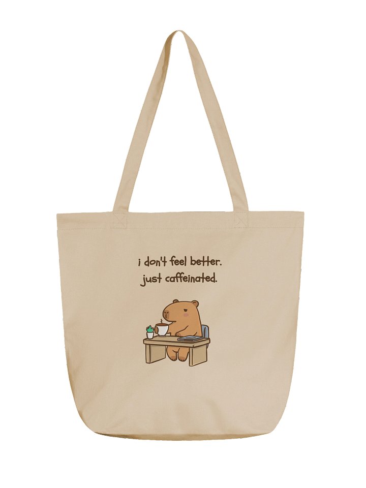 Just Caffeinated Tote product image (1)