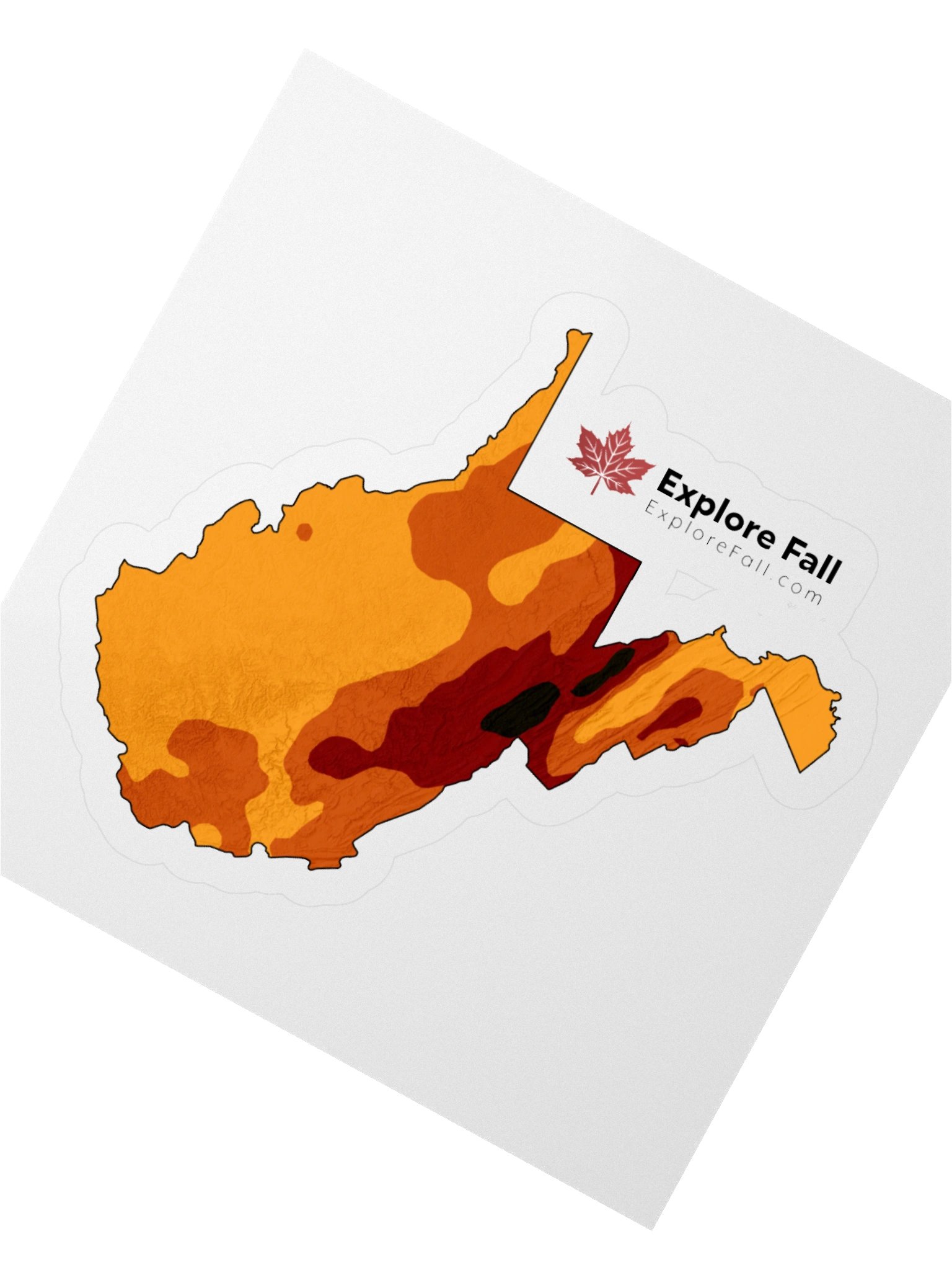 West Virginia Peak Fall Color Sticker product image (4)
