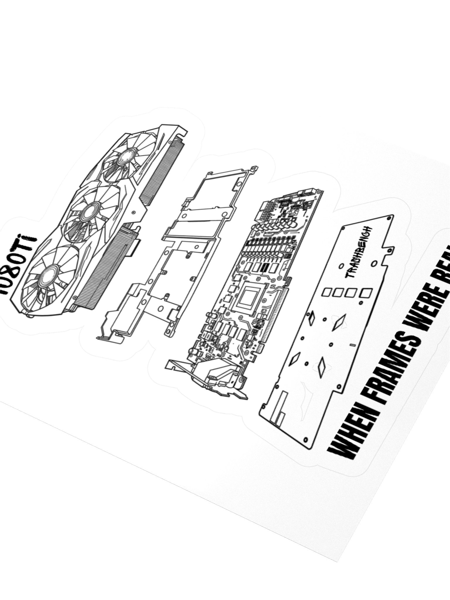 When Frames Were Real Sticker product image (7)