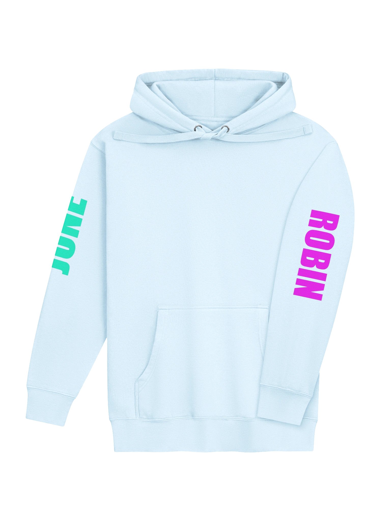 Robin and June Hoodie - Black Outline product image (4)