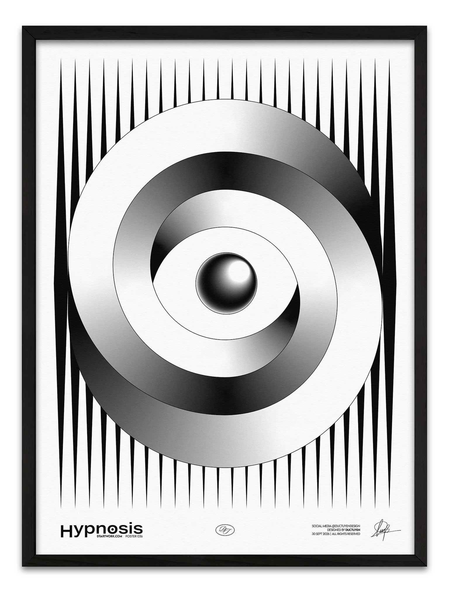 "Hypnosis" Framed Poster product image (1)