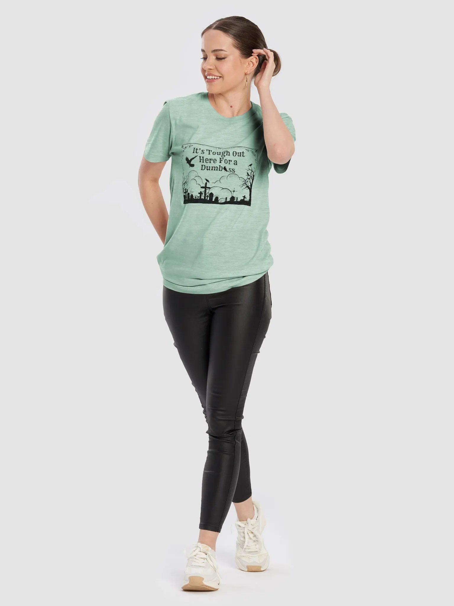 It's Tough Out Here Unisex T-Shirt (Black Design) product image (30)