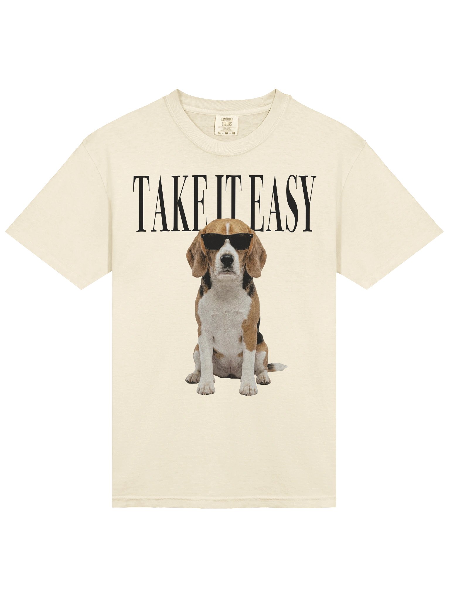 Take It Easy '90s Pop Vintage-Style T-Shirt for Beagle Owners product image (6)