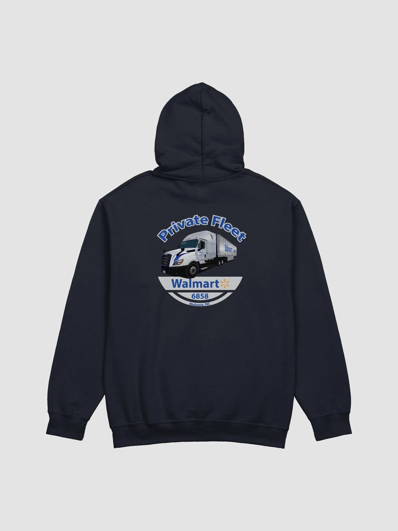 6858 Mebane Walmart Private Fleet hoodie product image (1)