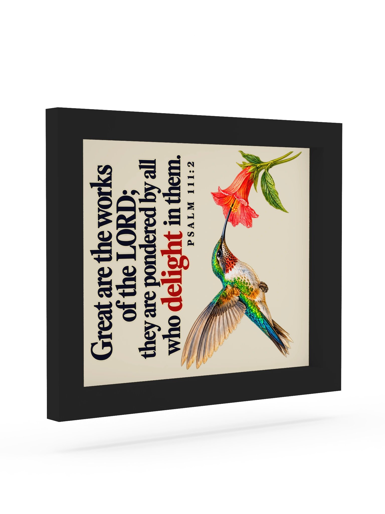 Great Are His Works Framed Wall Art product image (39)