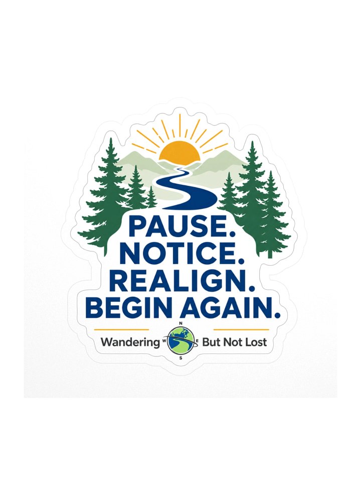 Begin Again Sticker product image (1)