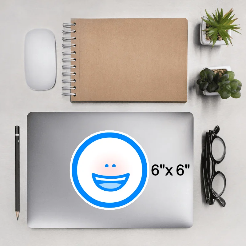 Open Mouth Smile Sticker product image (12)