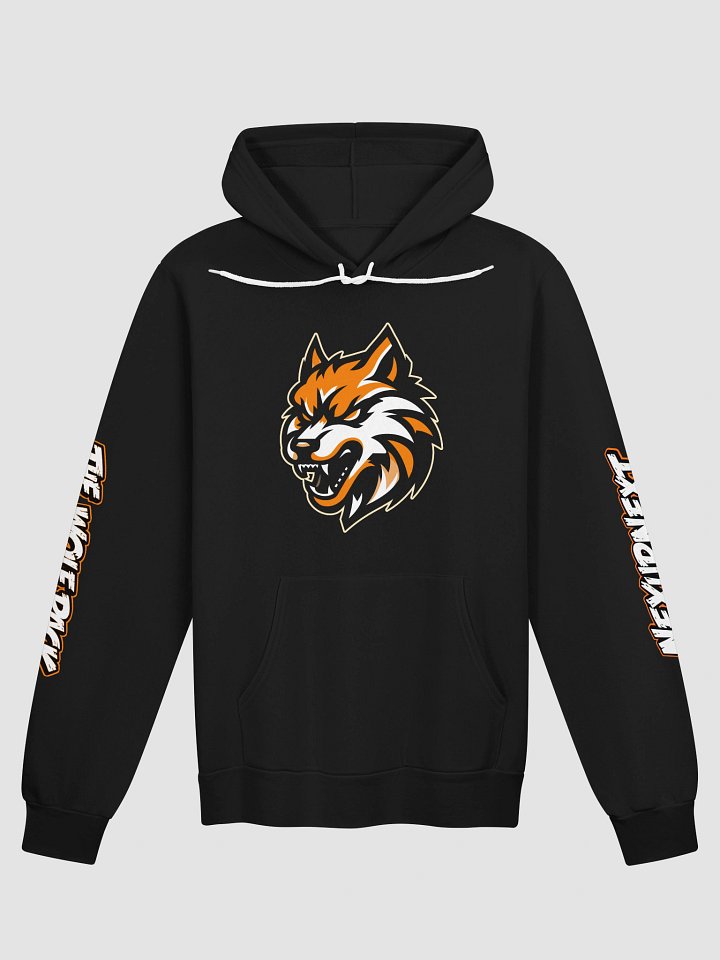 Wolf Pack Hoodie | Black & Orange product image (1)