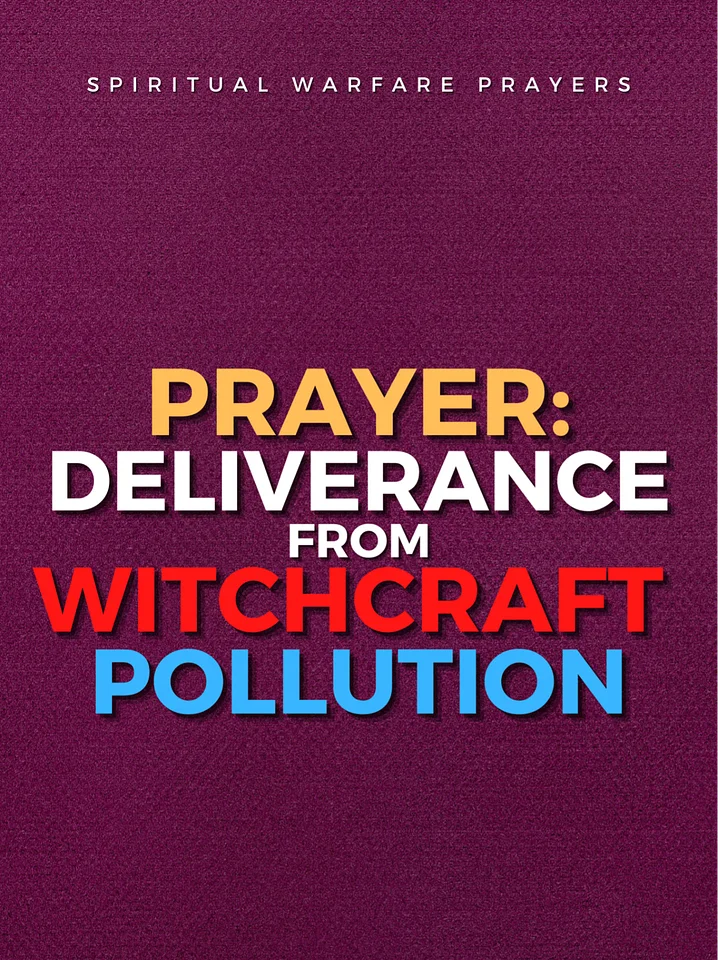Deliverance From Witchcraft Pollution product image (1)
