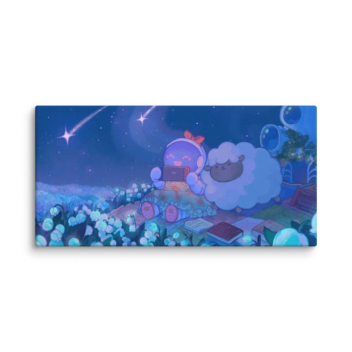 Noodle Collection - Cozy Gaming Friends Canvas Print product image (1)