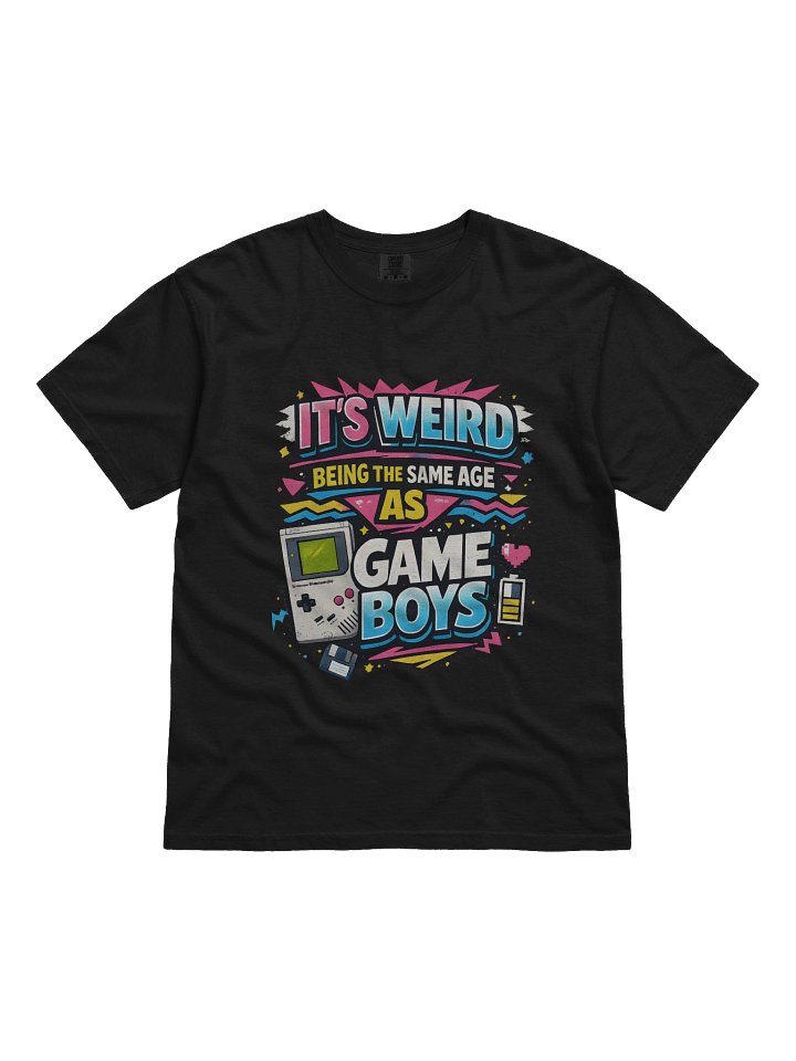 It’s Weird Being the Same Age as Game Boys – Retro 90s Tee product image (2)