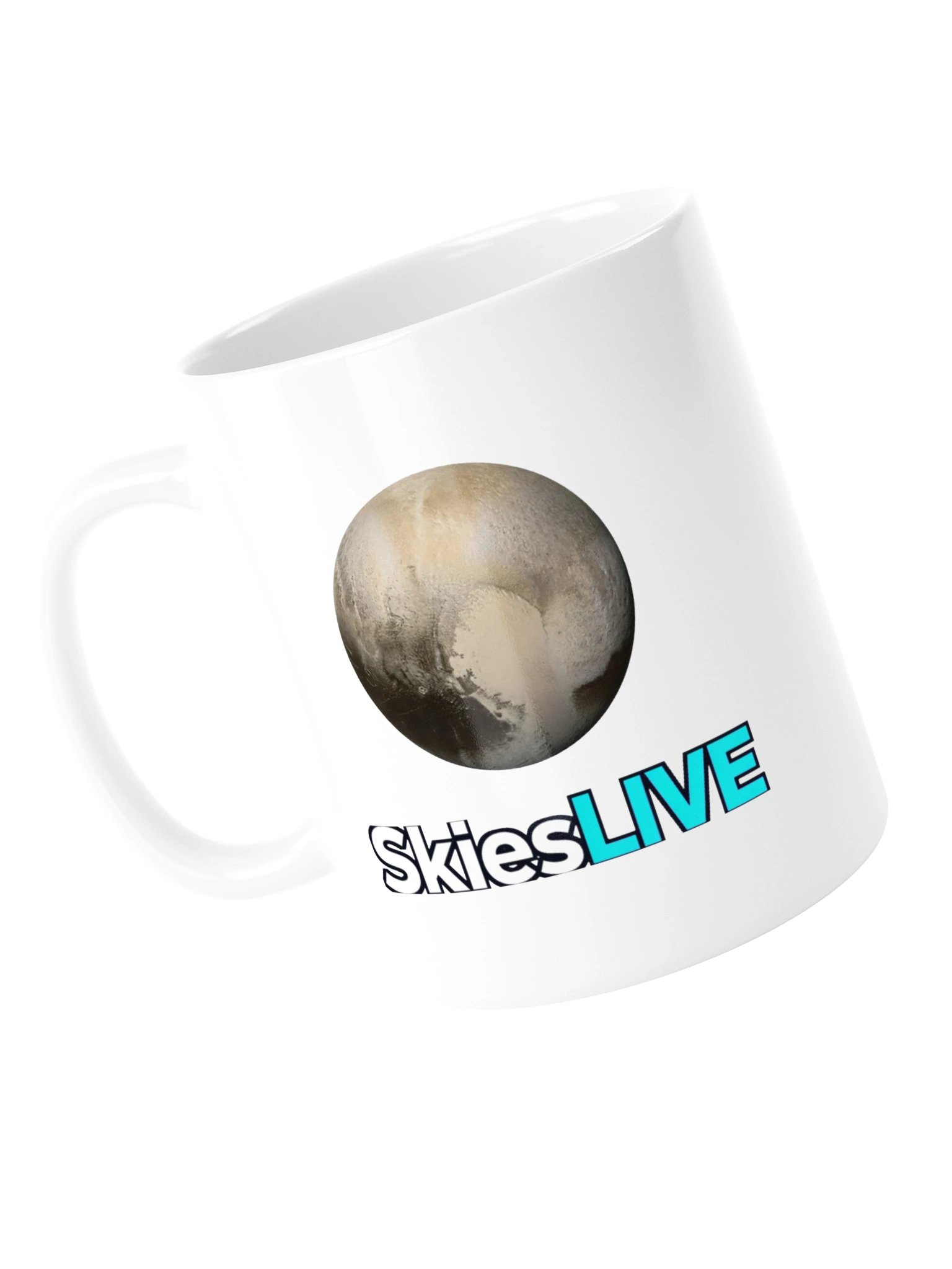 SkiesLIVE Pluto Mug (White) product image (5)