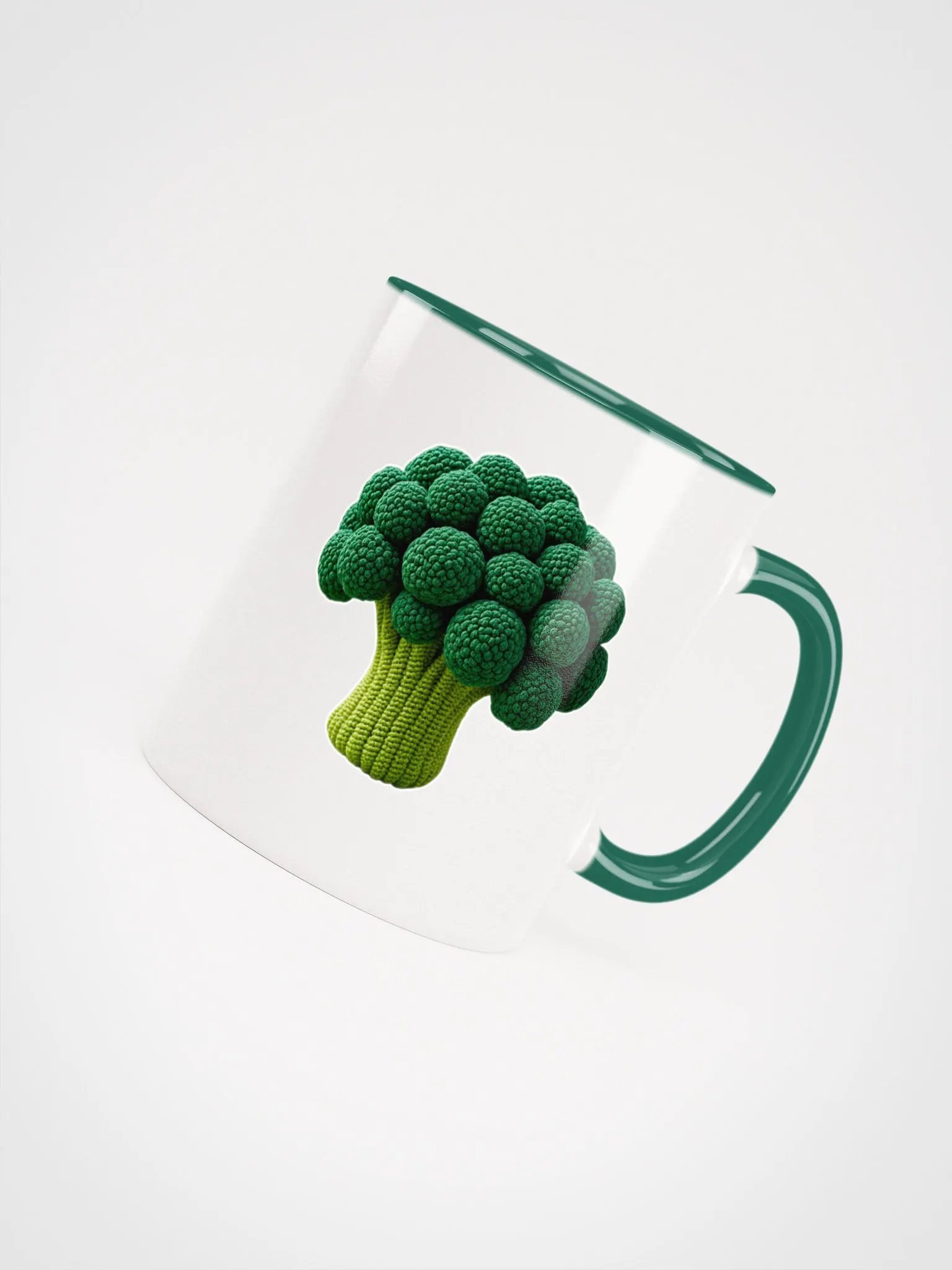 CozyAvocado Ceramic Broccoli Mug #1 product image (4)