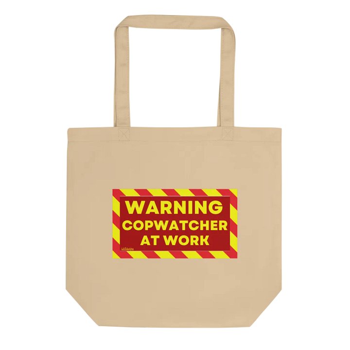 WARNING : COPWATCHER AT WORK product image (1)