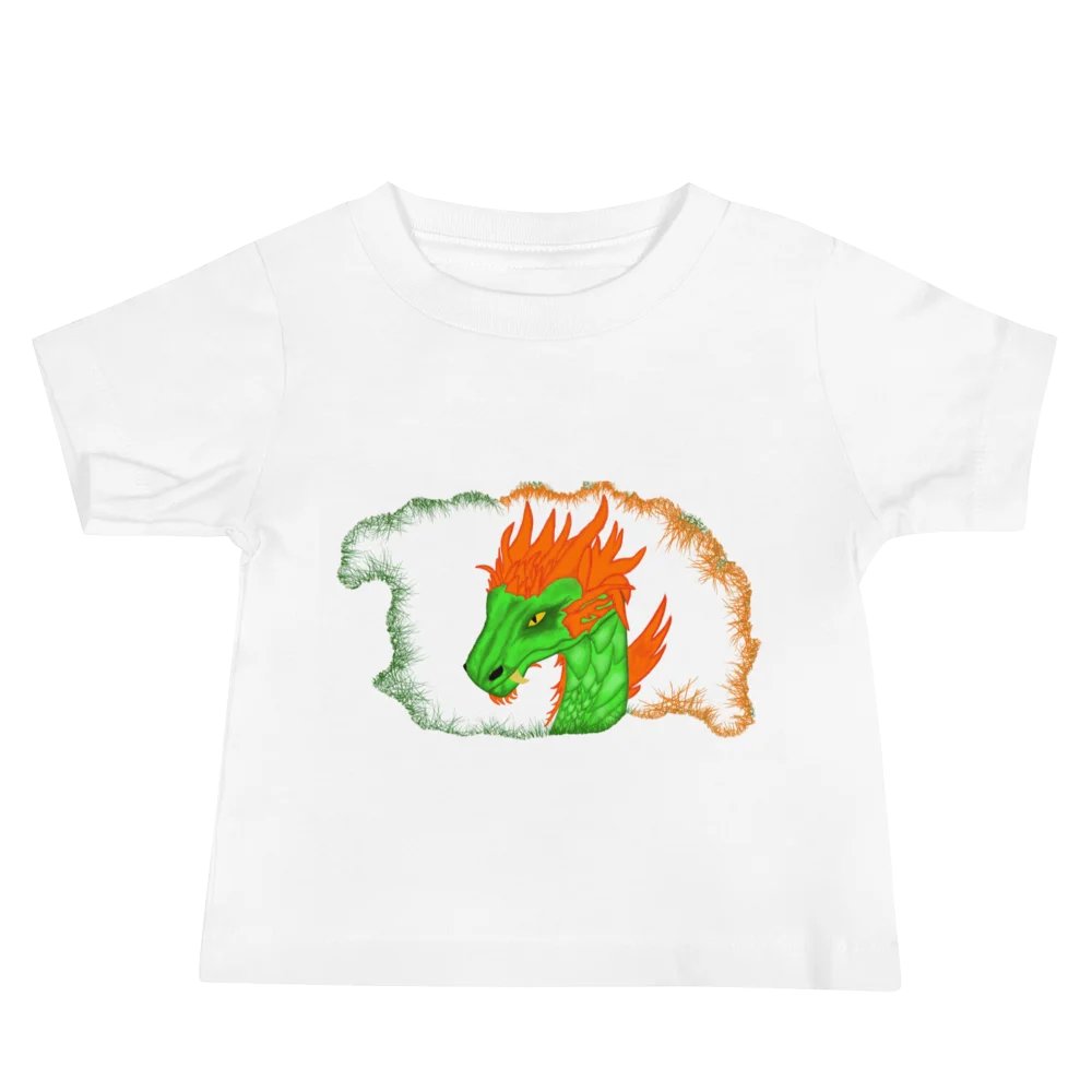 Fiery Dragon Baby Tee product image (2)