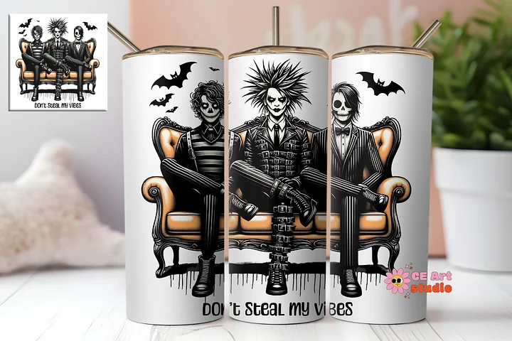 Don't Steal My Vibes Tumbler Wrap PNG product image (1)
