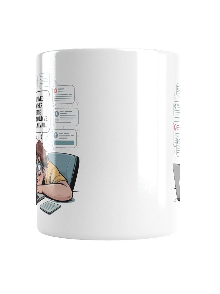 I Survived Another Meeting Funny Office Coffee Mug product image (6)