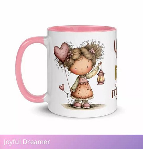 Accent Coffee Mug 11oz | You are the light of my life - Love Themed👇

Add a splash of color to your morning coffee or tea rit...