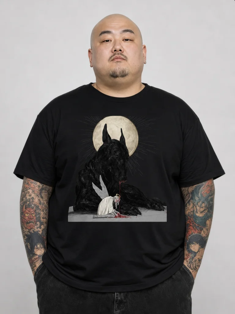 HEY MOON - MENS TSHIRT (Up to size 4x) product image (1)