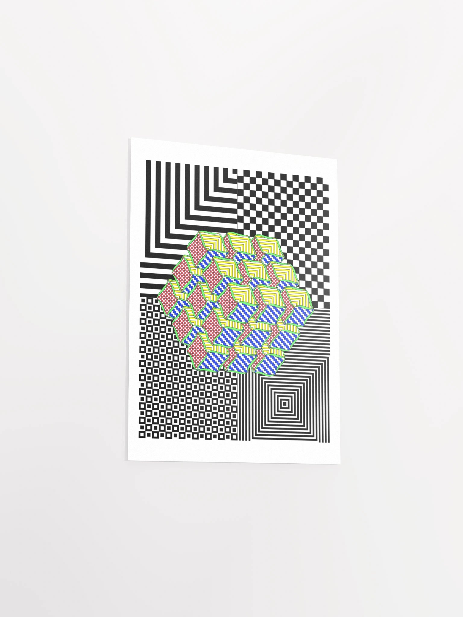 Enhanced Matte Paper Poster (Rubik's Cube) product image (9)