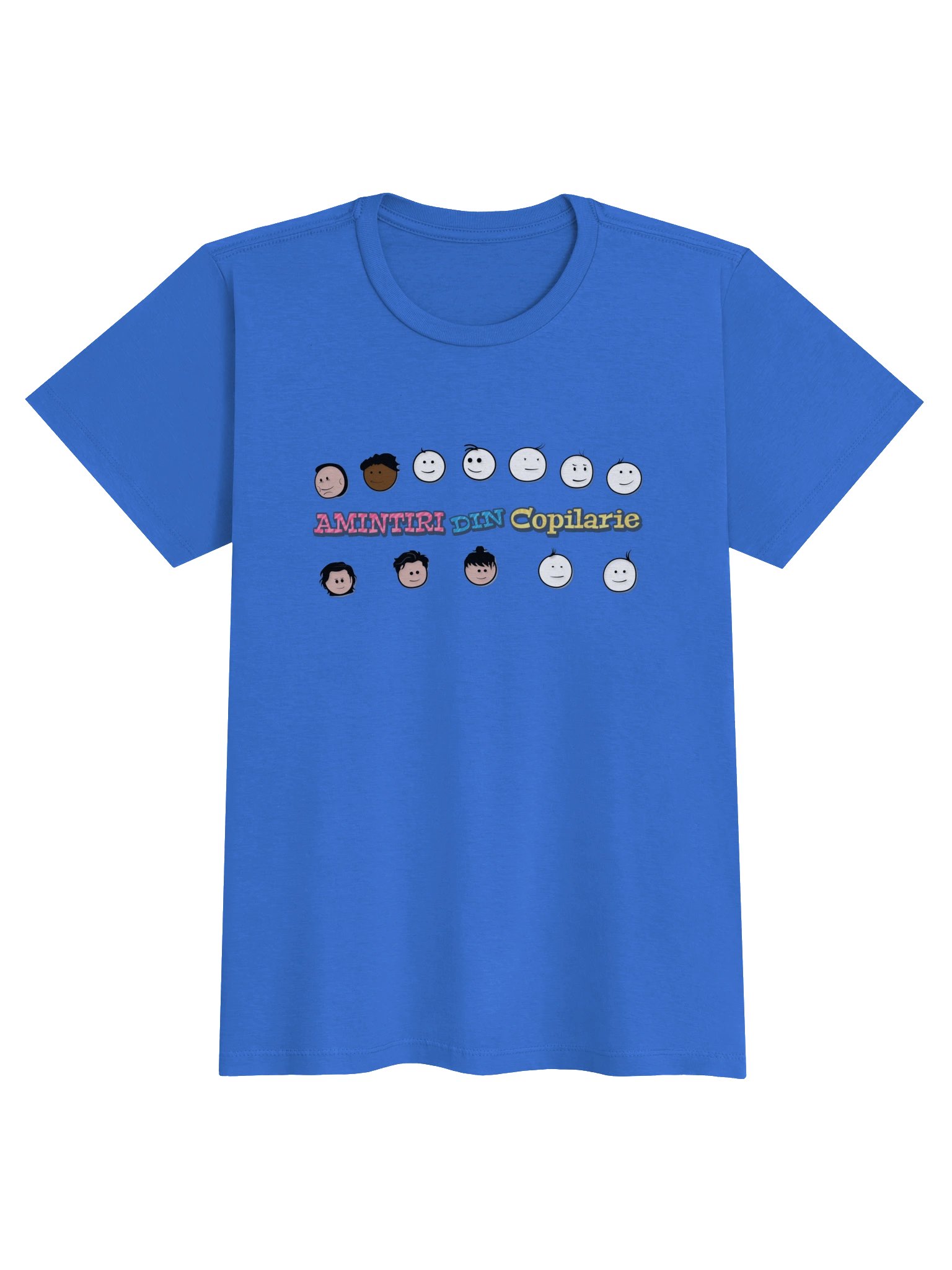 Tricou Damă Albastru – Amintiri Din Copilărie product image (1)