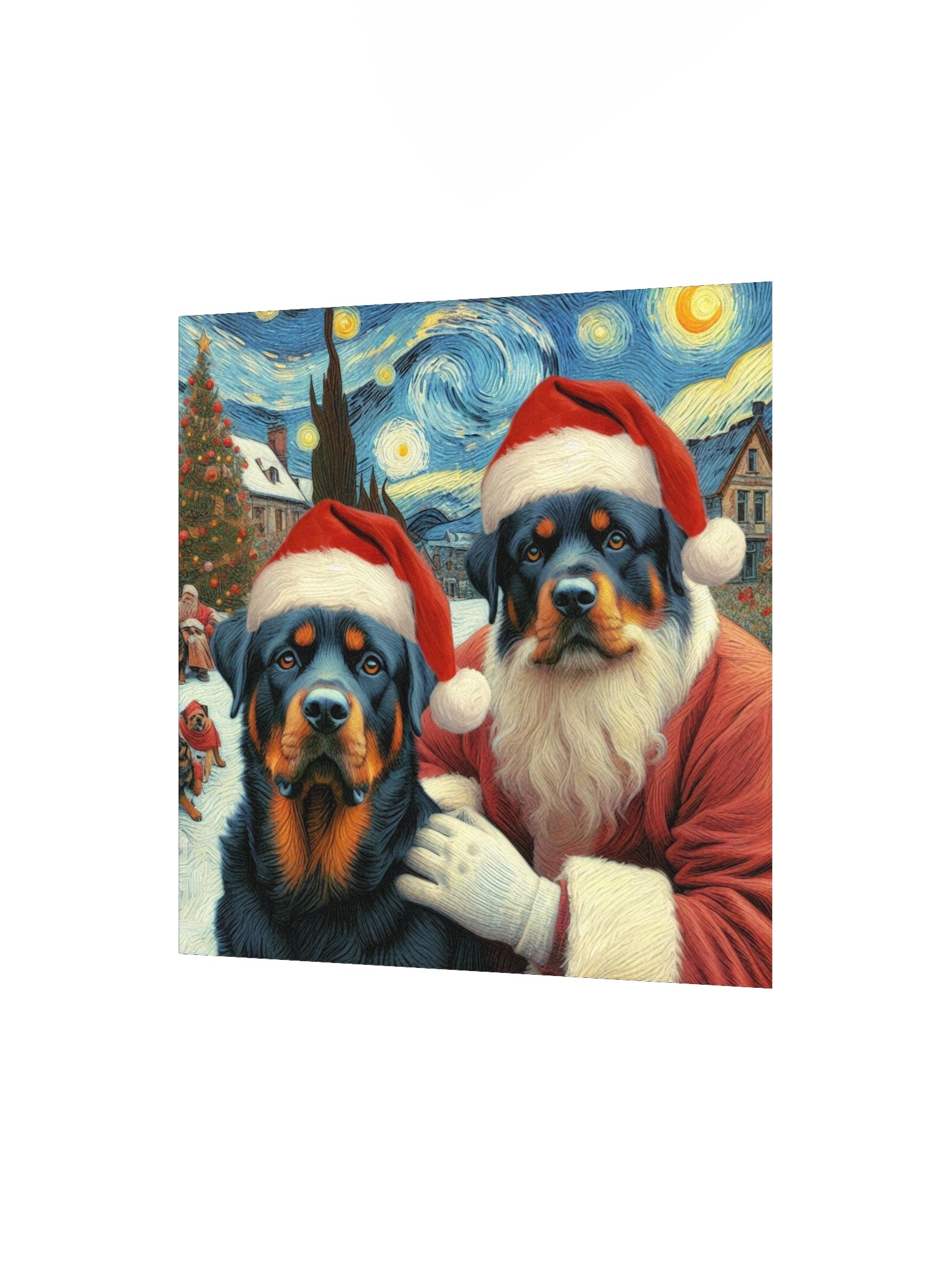 Santa Rottweilers Poster product image (9)