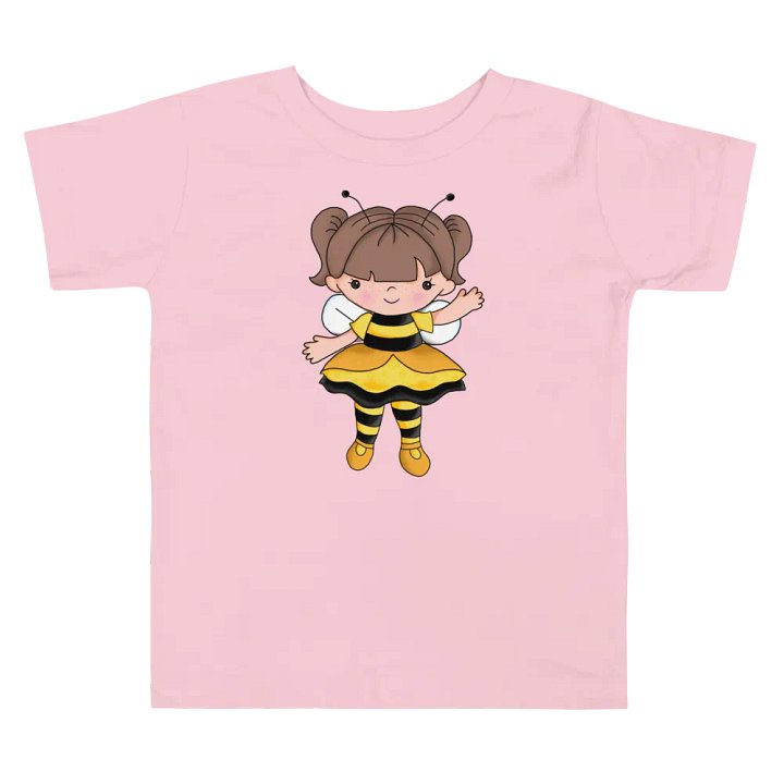 Toddler's Bumble bee Girl Tee product image (22)