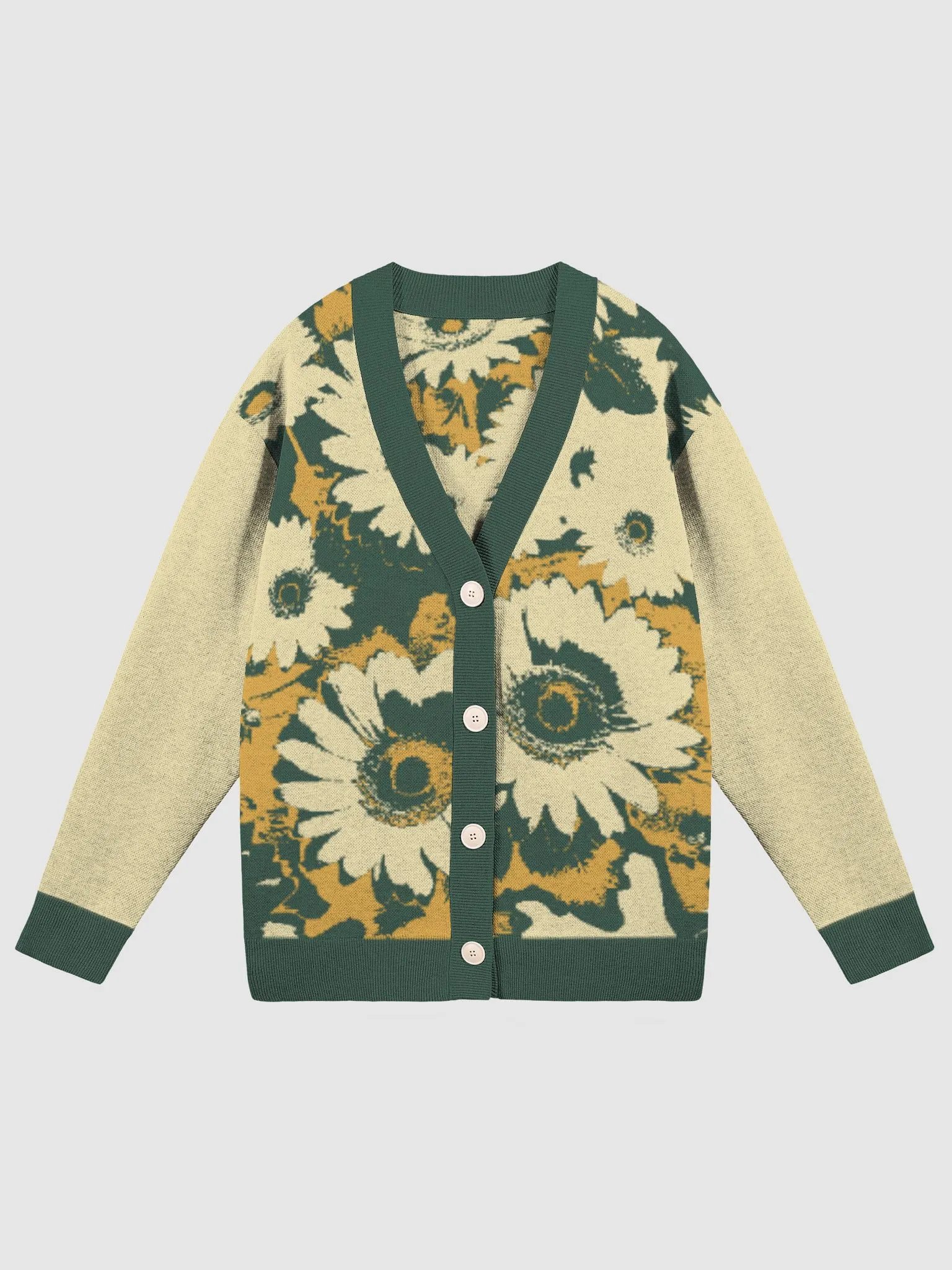 Floral Fusion Knitted Cardigan product image (1)