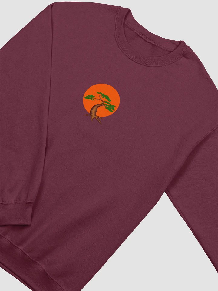 Bonsai Tree Sunset Crewneck Sweatshirt product image (2)