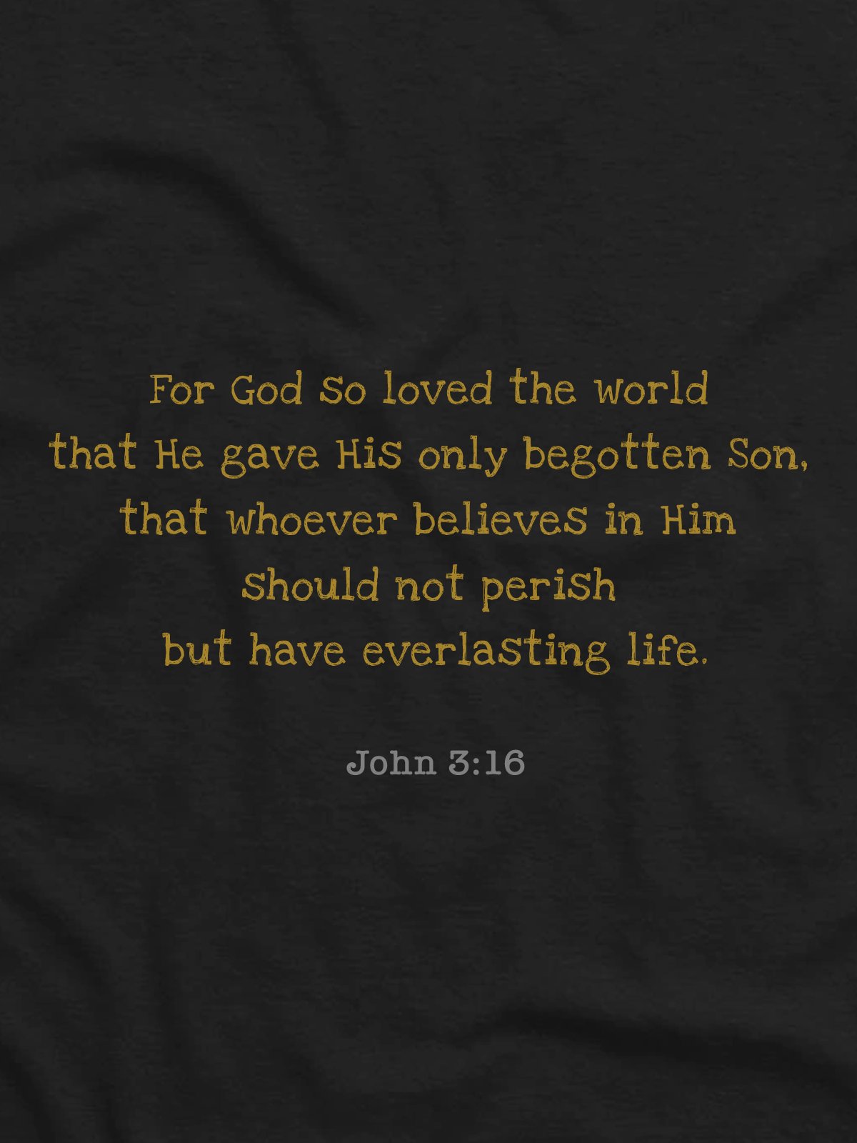 "Believe" t-shirt (black) product image (7)