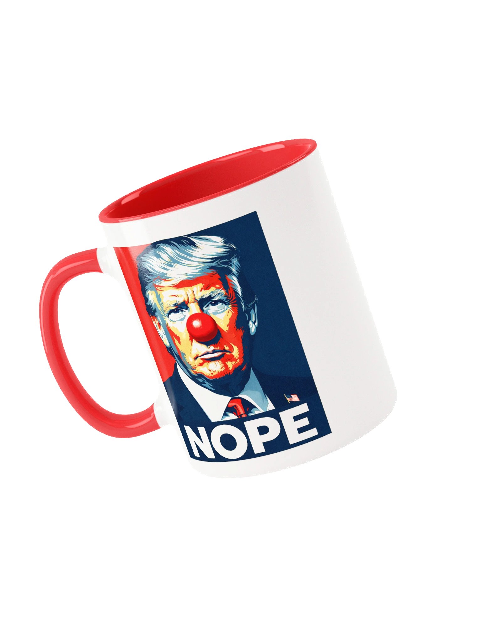 NOPE Clown Trump Mug - Being Liberal product image (5)
