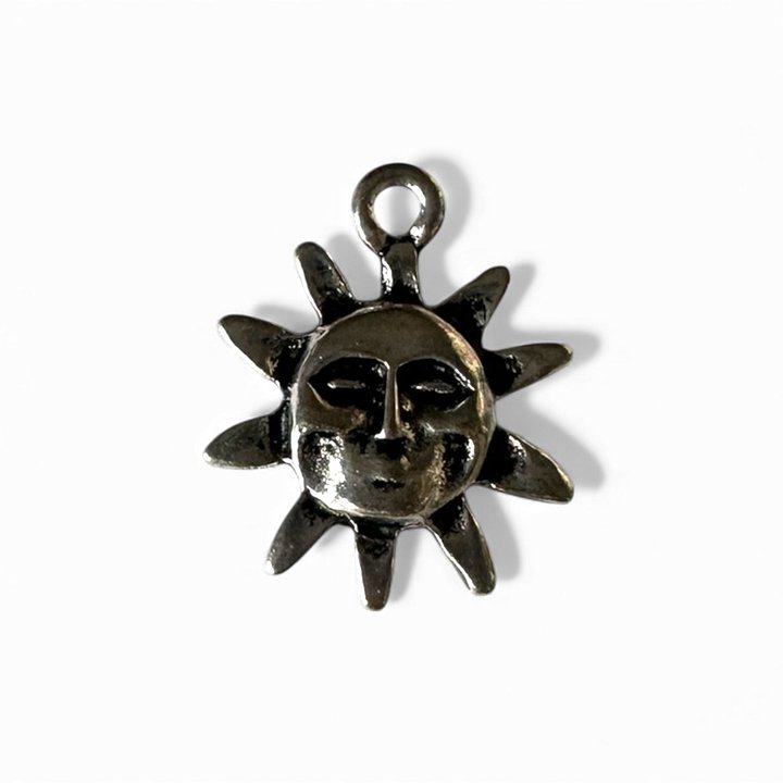 Retro Sun Silver Whinny Winners Braid and Bridle Charms for Horses | Little Shop of Ponies product image (1)